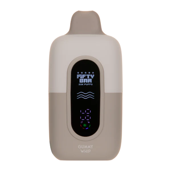 Gummy Whip Fifty Bar 20K - Black Coral